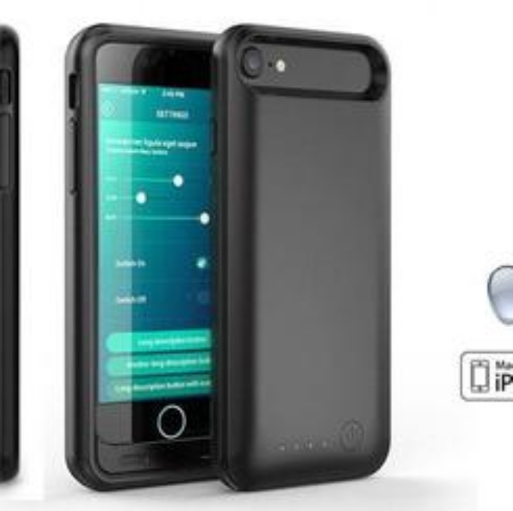 Apple mfi certified 3100mah charging case iphone
